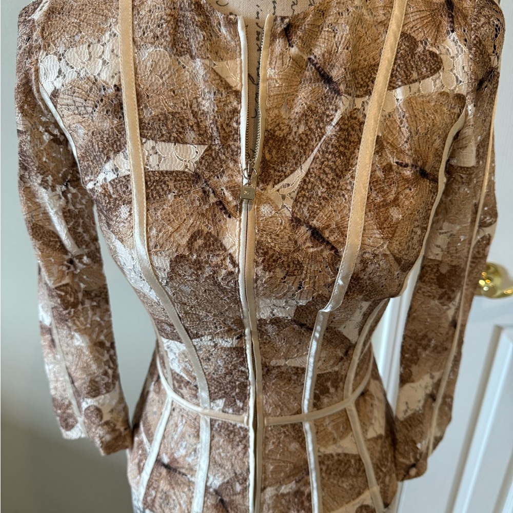 Designer Structured Lace Jacket - image 1